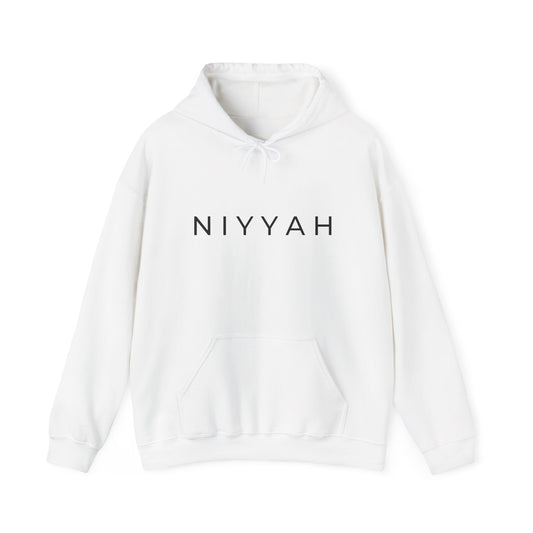 Move With Purpose White Hoodie